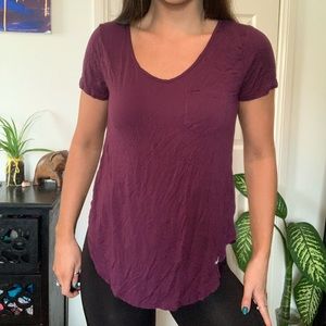 Maroon t shirt
